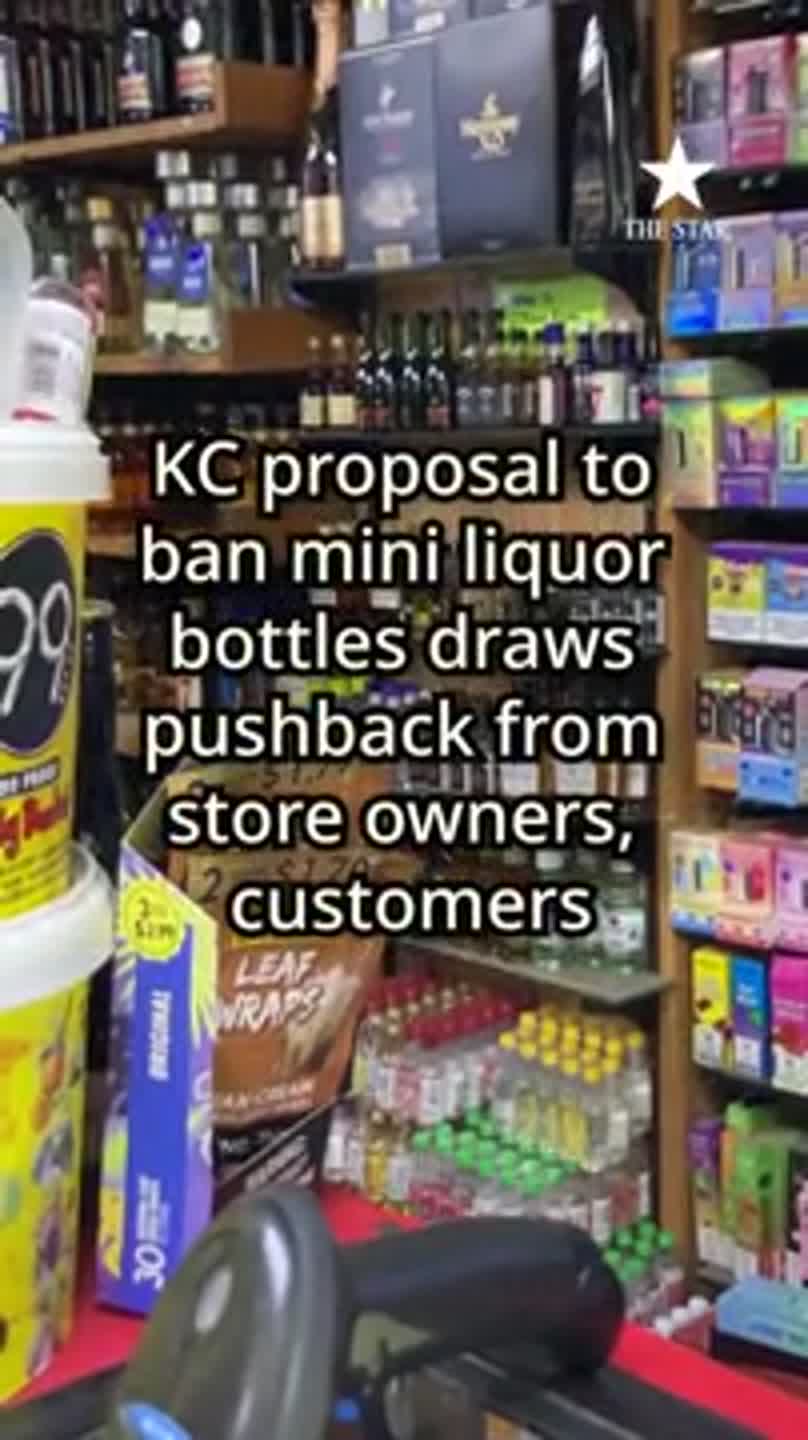 KC proposal to ban mini liquor bottles draws pushback from store owners ...