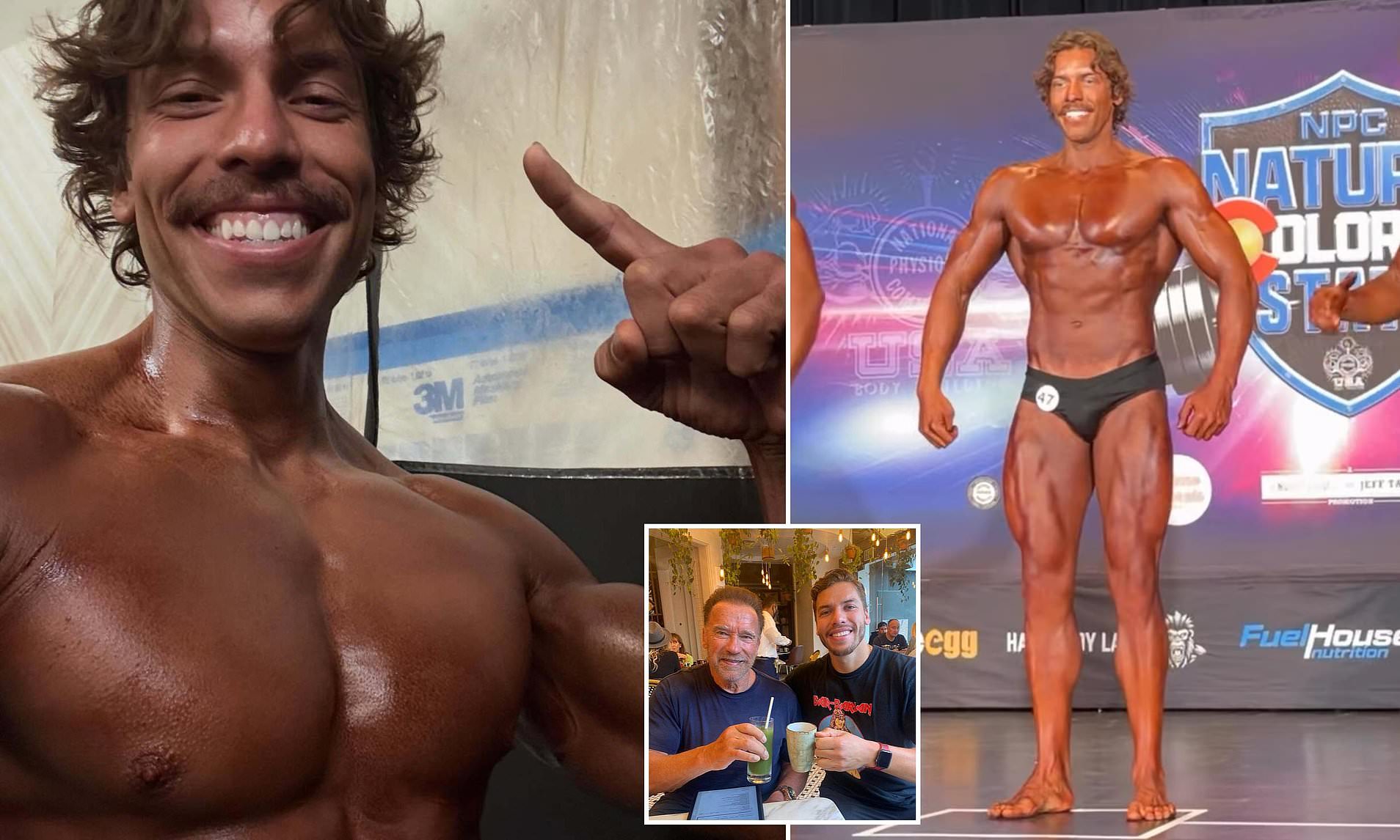 Arnold Schwarzenegger's love child Joseph Baena triumphs in ...