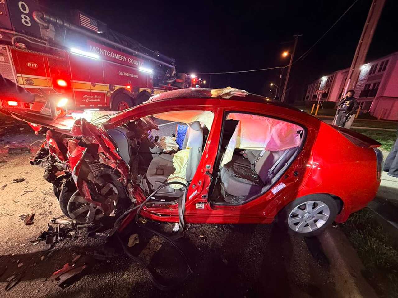 Wrong-way driver triggers violent head-on crash in Maryland, leaves ...