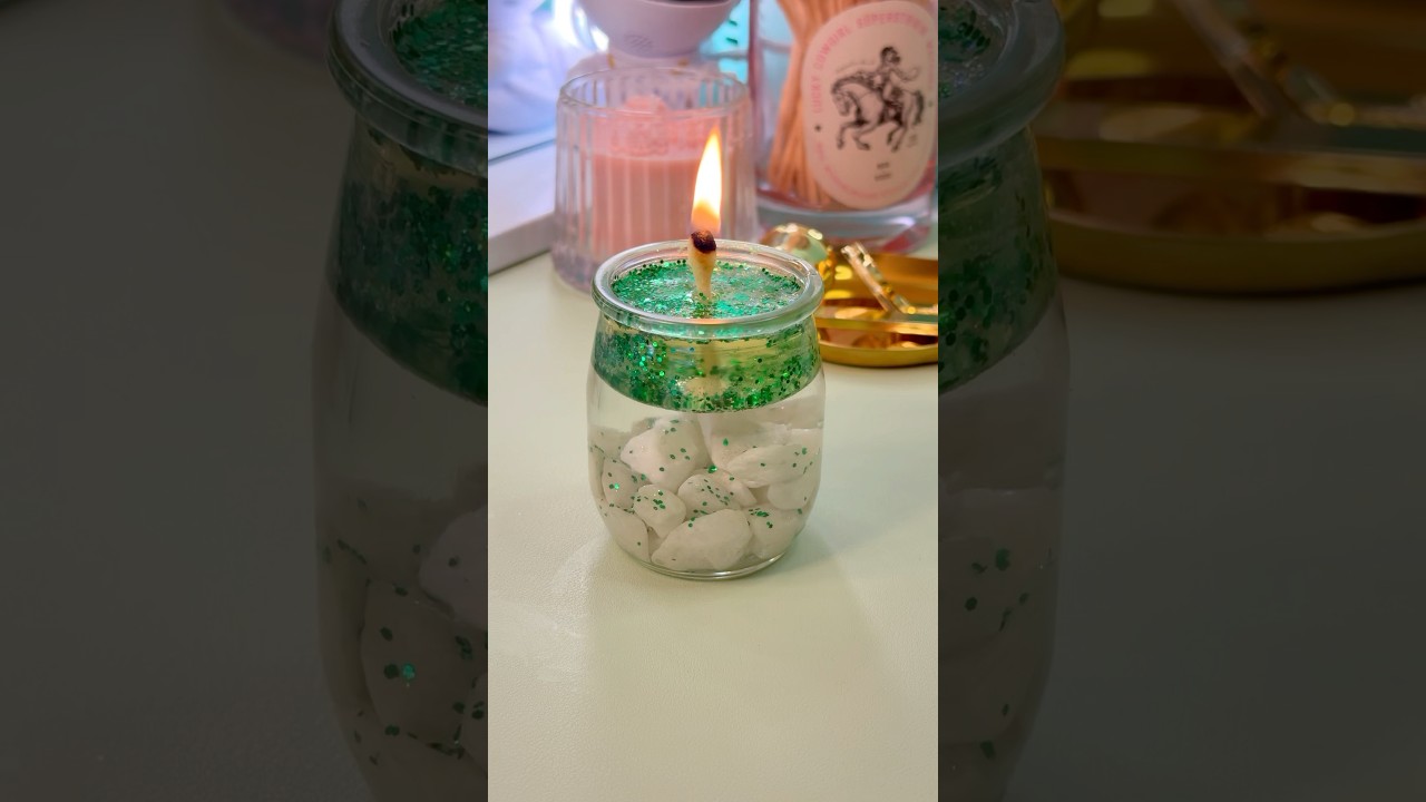 Trendy ASMR candle DIY | Create your glow 🤍