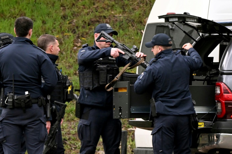 Australian police shoot dead fugitive wanted for killing officers<br><br>