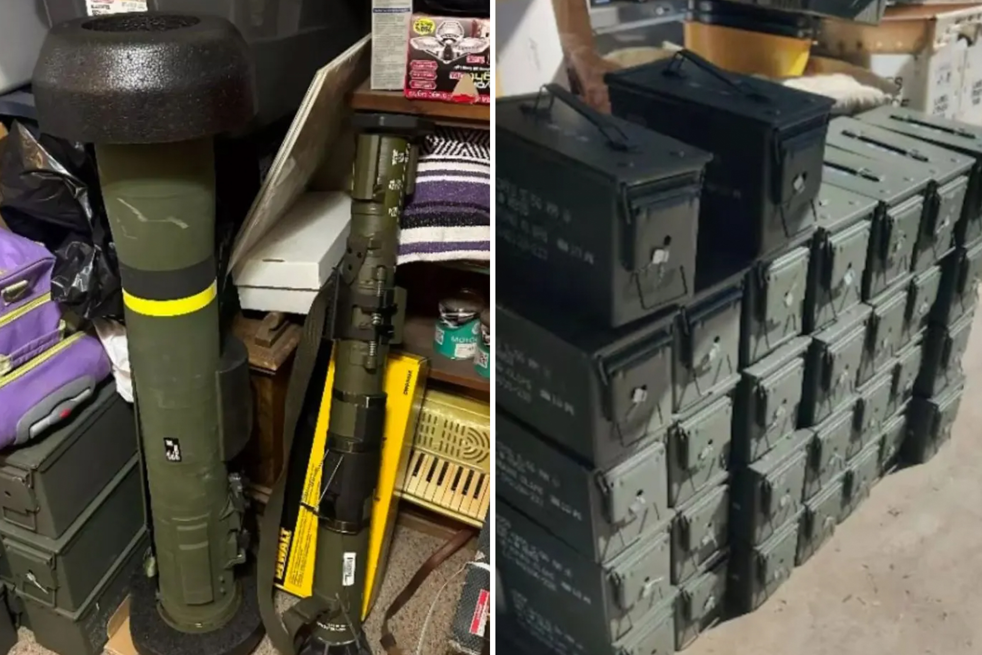 Insane haul of war weapons Marine, 23, is accused of stealing from ...