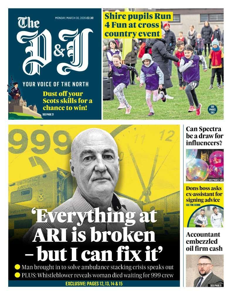 Scotland's papers: Hospital water blessing danger and school languages ...