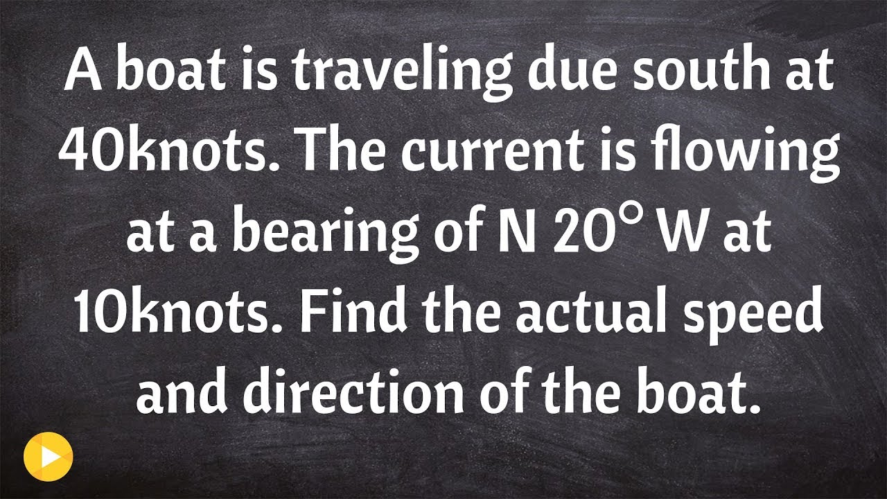 Word problem vectors find the resultant vector