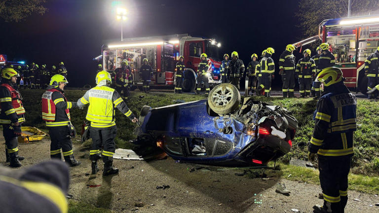 55 Einsatzkräfte bei Unfall zwischen Rudersdorf und Dobersdorf
