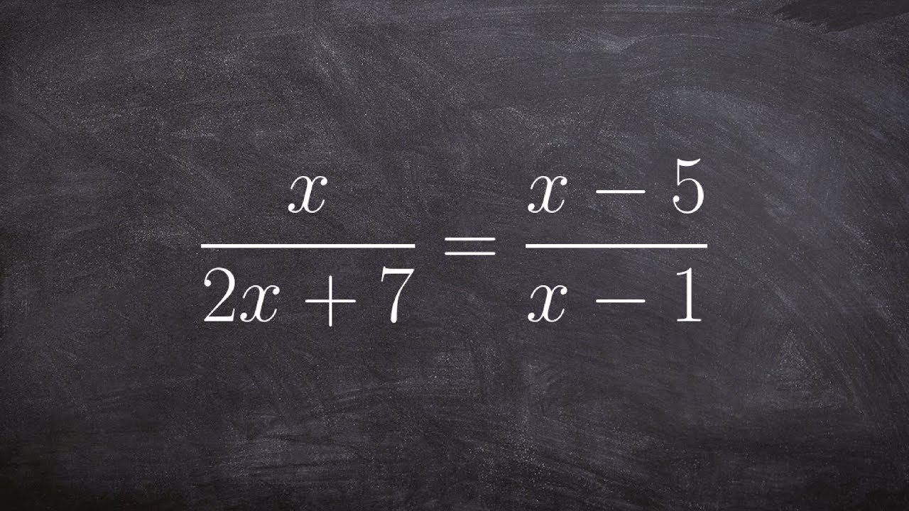 Solve rational expressions by multiplying the LCD on both sides