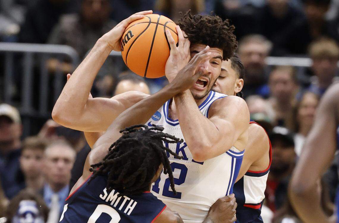UConn stuns Duke on buzzer-beating 3-pointer to reach NCAA Tournament ...