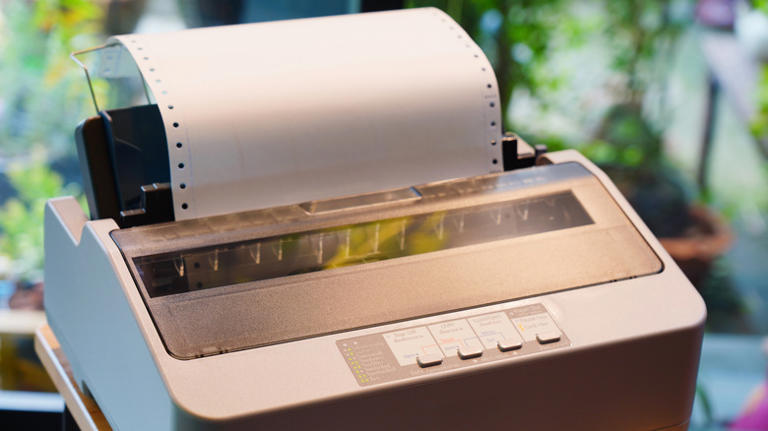 The reason airlines still use obsolete '80s printers