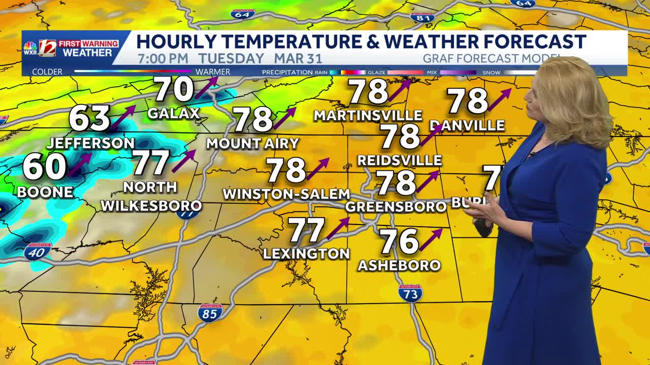 Dry and breezy afternoons, March 29 update | Burn ban in North Carolina ...