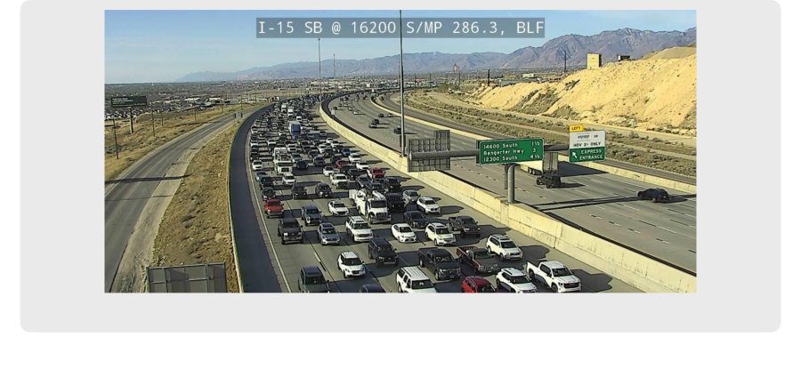 Traffic alert: Southbound I-15 closed due to crash<br><br>