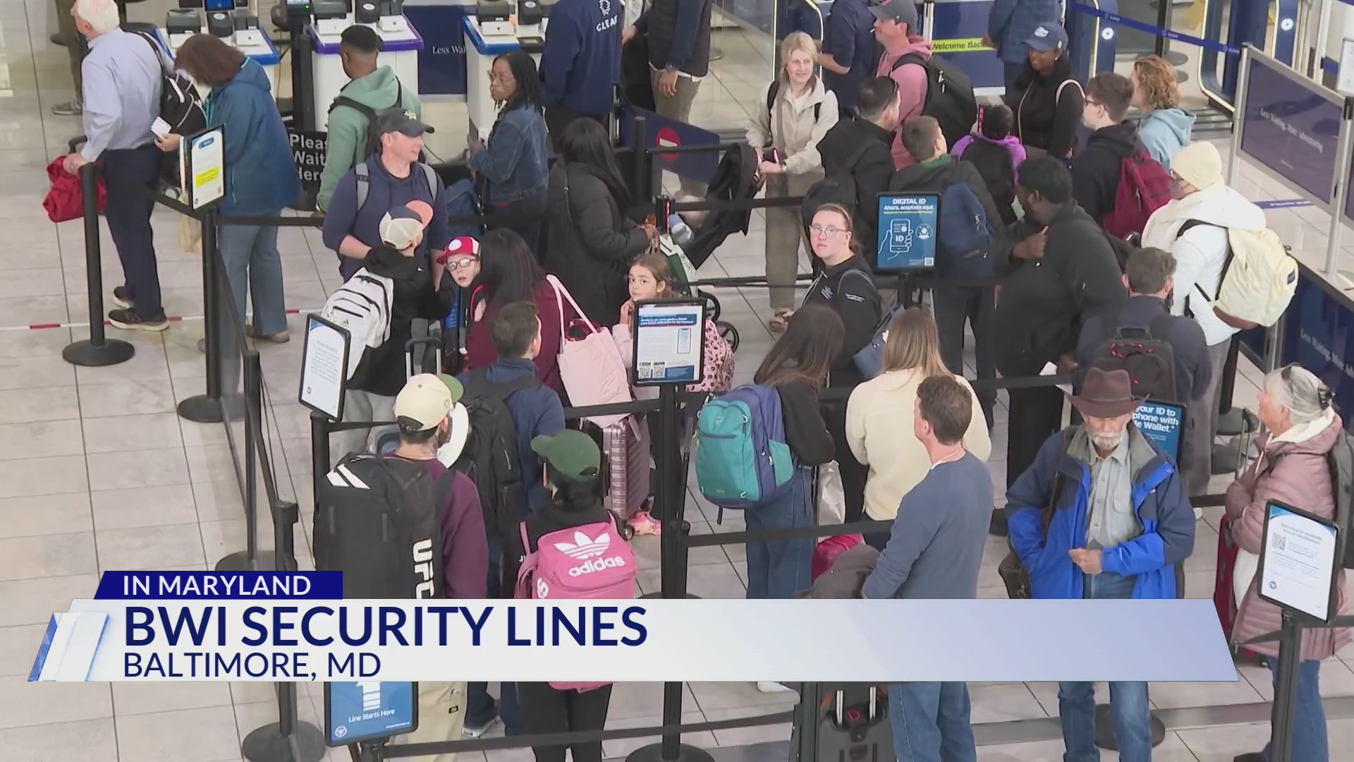 Massive lines at BWI airport security quickly shorten with more TSA ...