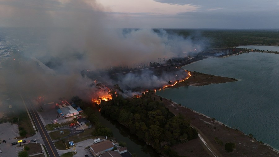 Evacuation order lifted in Hernando County after large brush fire