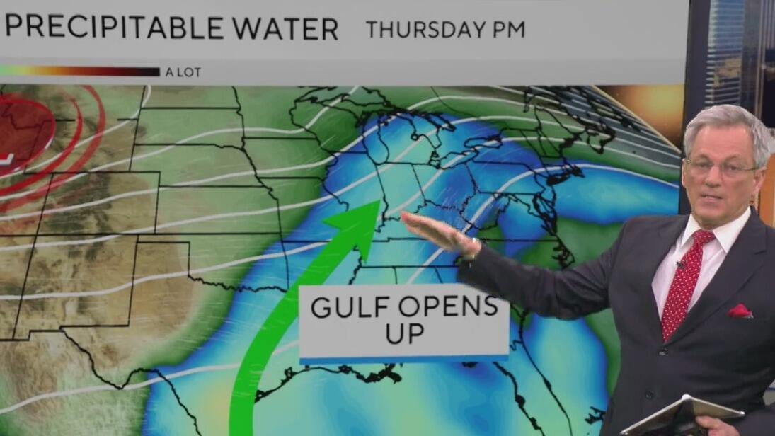 Dry end to the month in North Texas; April starts with stormy weather