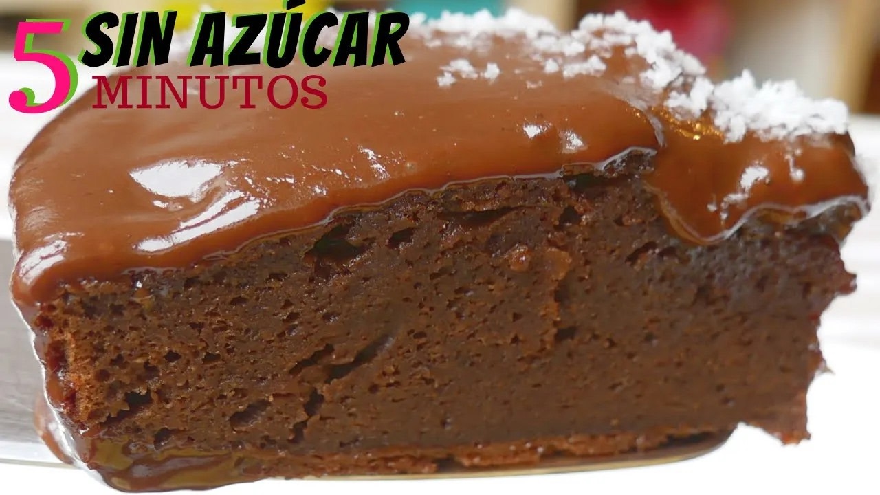 Cómo hacer 3 bizcochos de cacao sin azúcar fáciles y rápidos