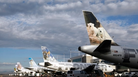Frontier flight bomb threat scare: Pilot's chilling ATC call reveals ...