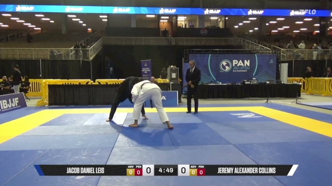Jeremy Alexander Collins vs Jacob Daniel Leis 2026 Pan Jiu Jitsu IBJJF ...