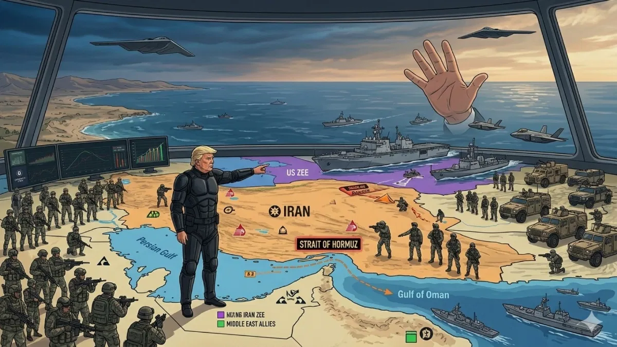 Trump va por el Estrecho de Ormuz: Estados Unidos alista plan estratégico
