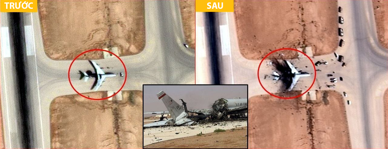 Iran đăng ảnh vệ tinh máy bay mắt thần Mỹ sau đòn tập kích