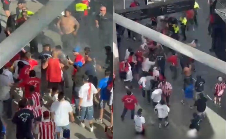 Clásico Tapatío: Aficionados de Chivas y Atlas protagonizan batalla ...