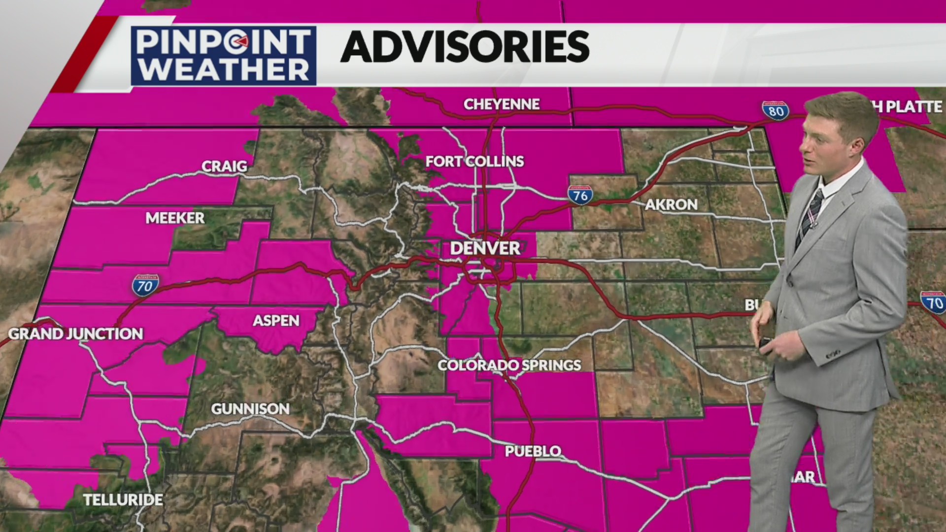 Denver weather: Monday fire danger before active pattern