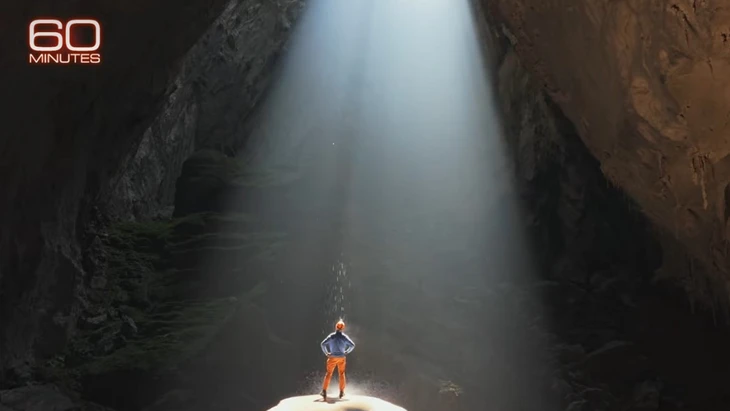 Có gì trong 12 phút về hang Sơn Đoòng trên đài truyền hình hàng đầu nước Mỹ CBS?