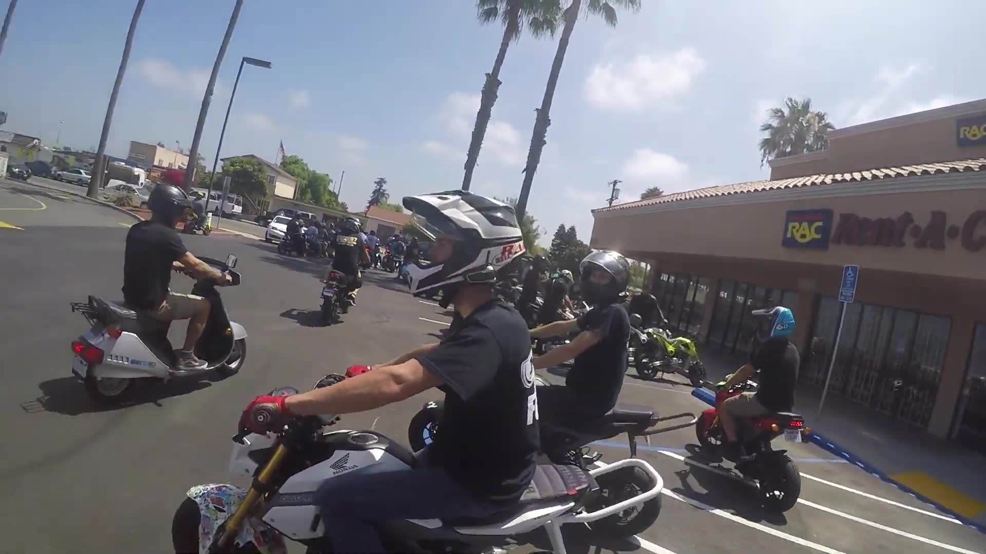 Final stretch of the multi-part motorcycle ride as the group reaches ...