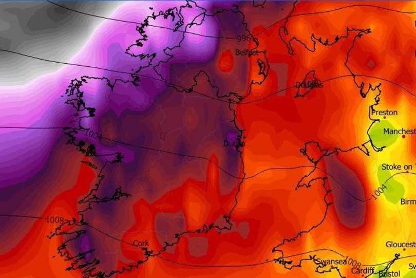 Ireland storm warning for counties as experts warn weather 'taking bad ...