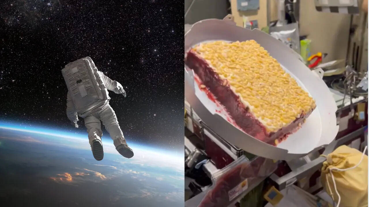 How did astronauts bake a cake in space with just 4 simple ingredients ...