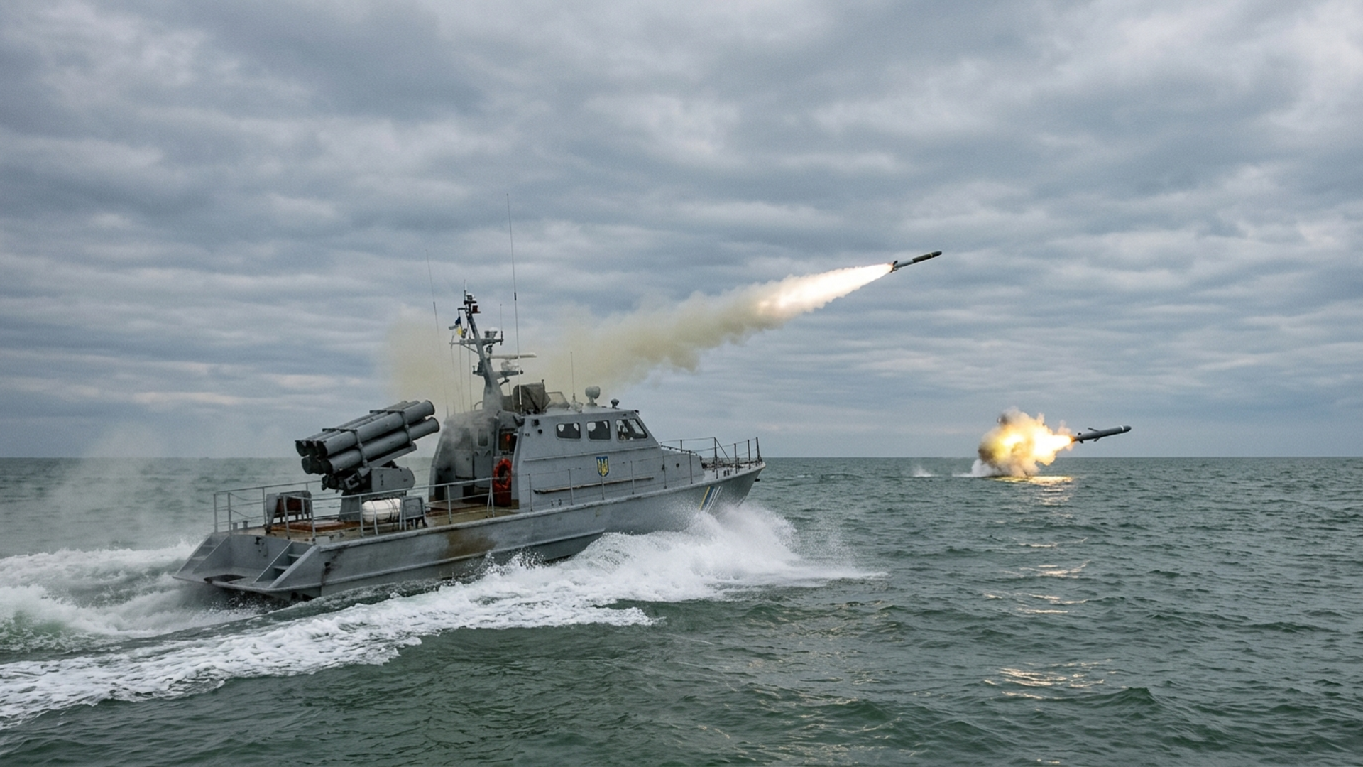 Ukraine mounted the Vampire system on a boat and shot down a Russian ...