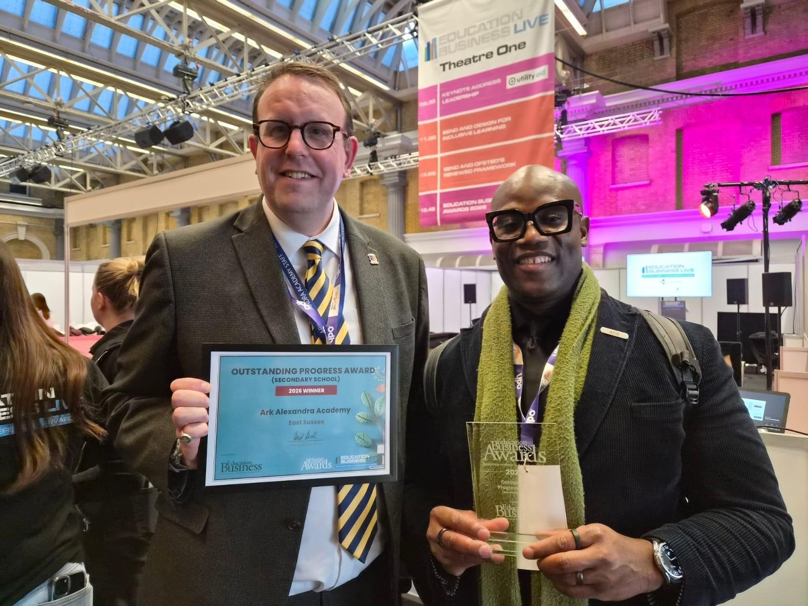 Ark Alexandra Academy at Hastings receives national award for ...