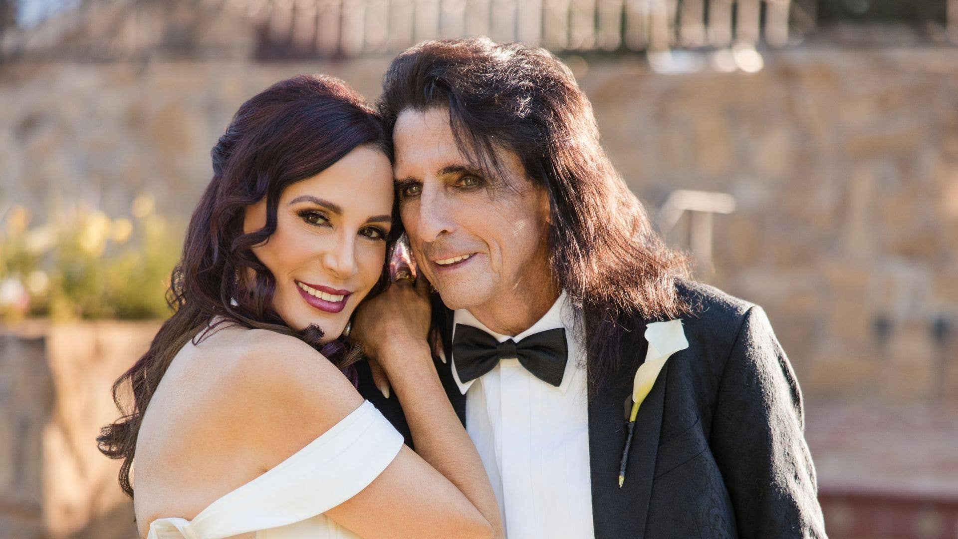 Rock icon Alice Cooper marries again after 50 years of bliss in lavish Arizona wedding: exclusive photos<br><br>