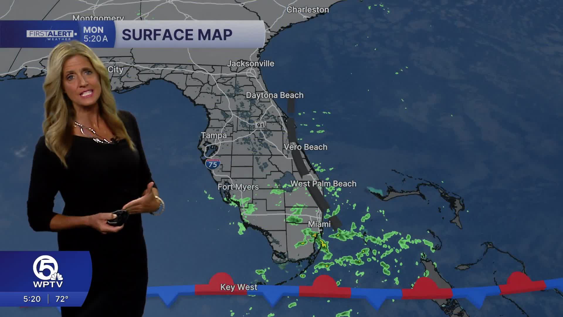 WPTV First Alert weather forecast for morning of Monday, March 30, 2026