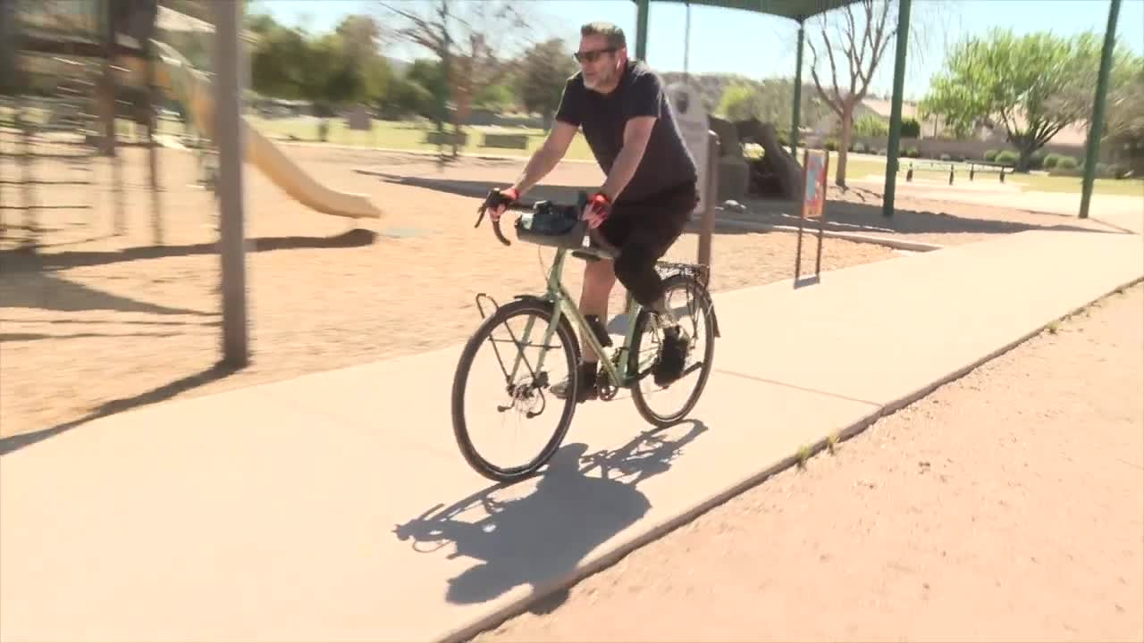 'Bicycle Barry' rides again for safer streets