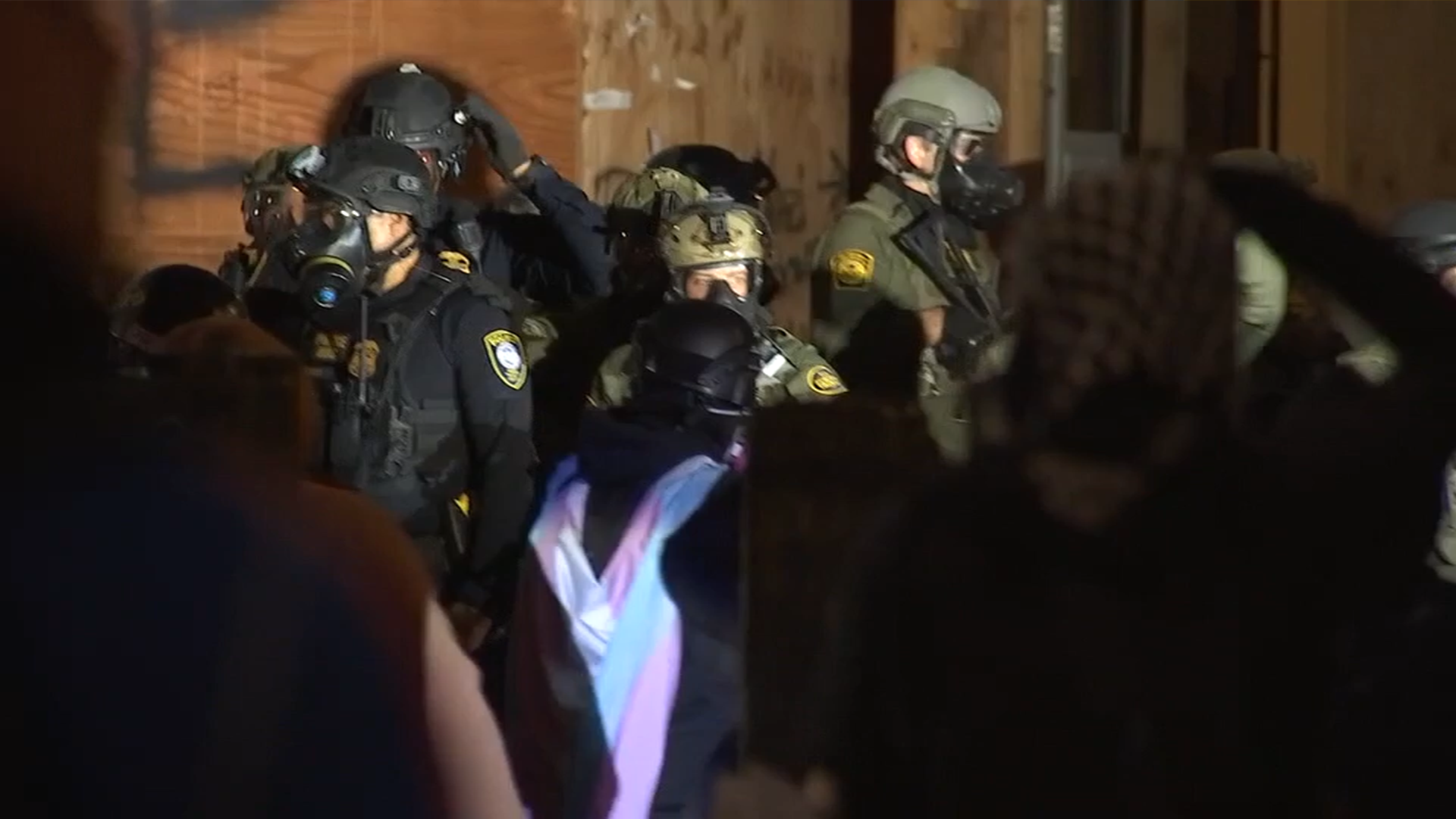 Portland ICE protesters surprised by lack of tear gas at weekend ...