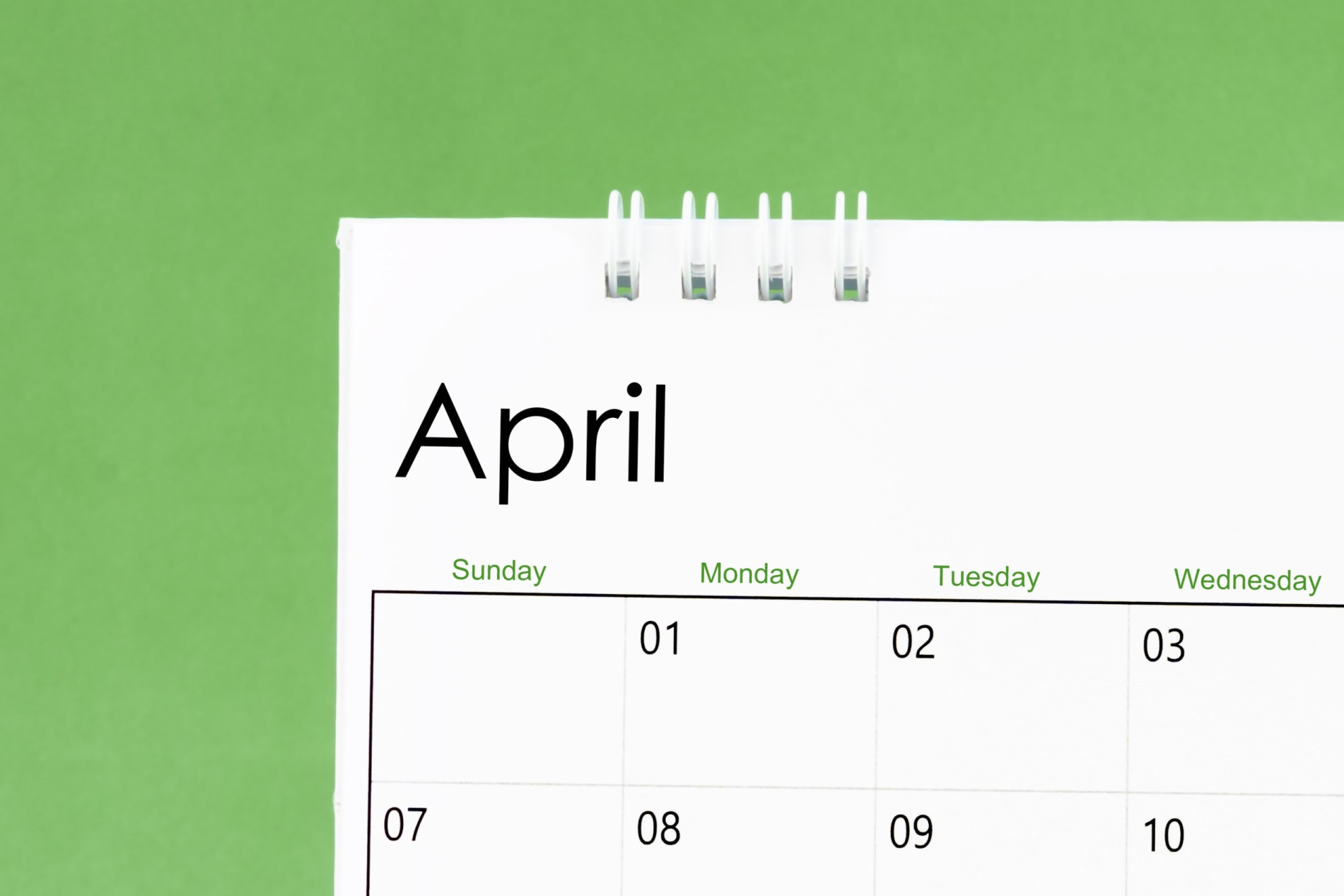 In this month: what happened in April throughout history?