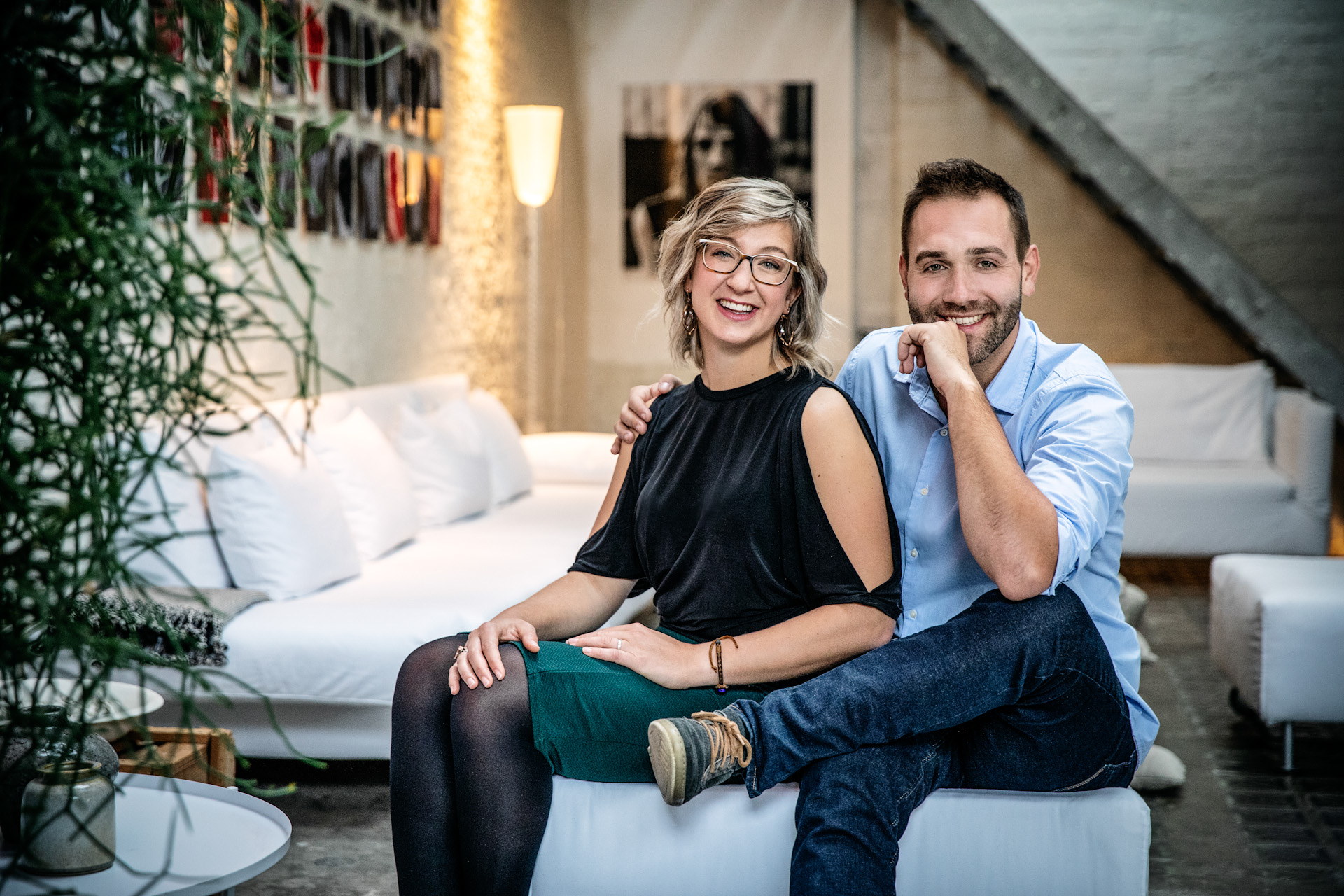 Line Verckist uit 'Blind getrouwd' doet het!