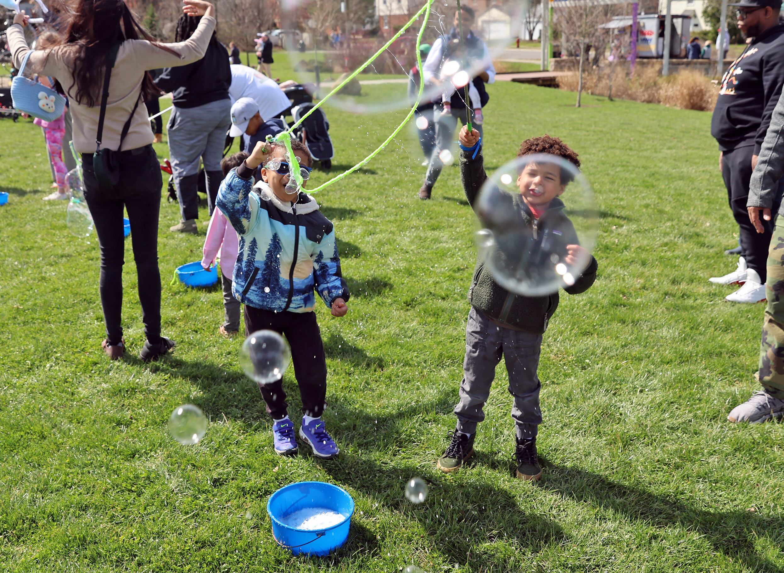 University Heights inaugural Easter egg hunt sees major turnout