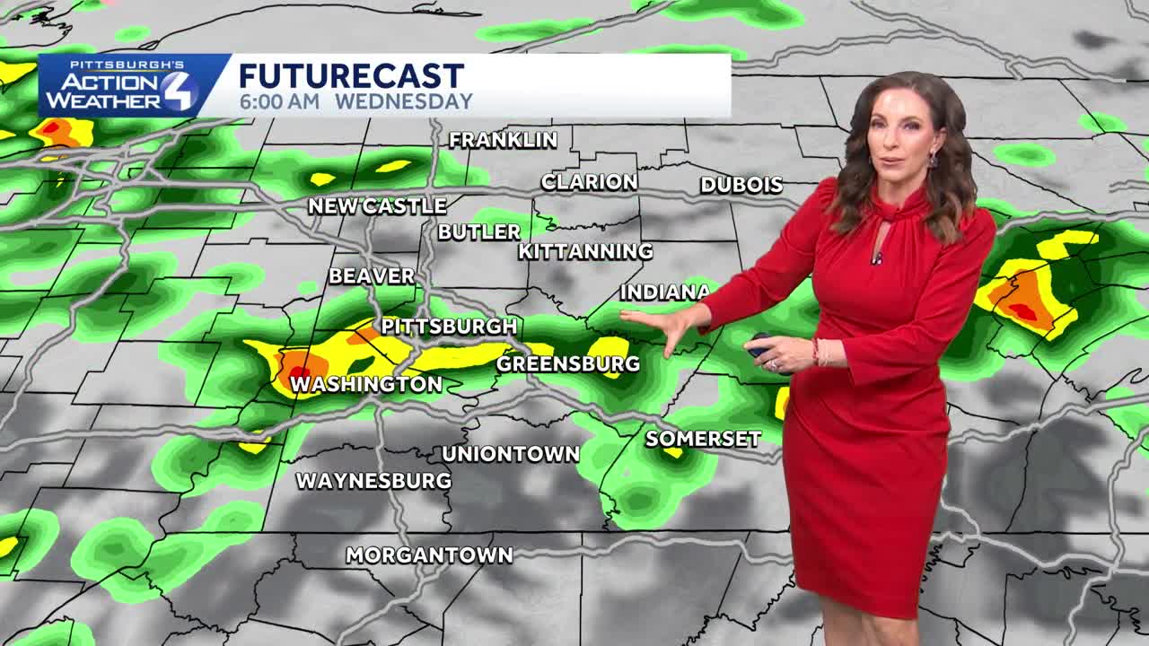 Warming up, rain and storm chances This week