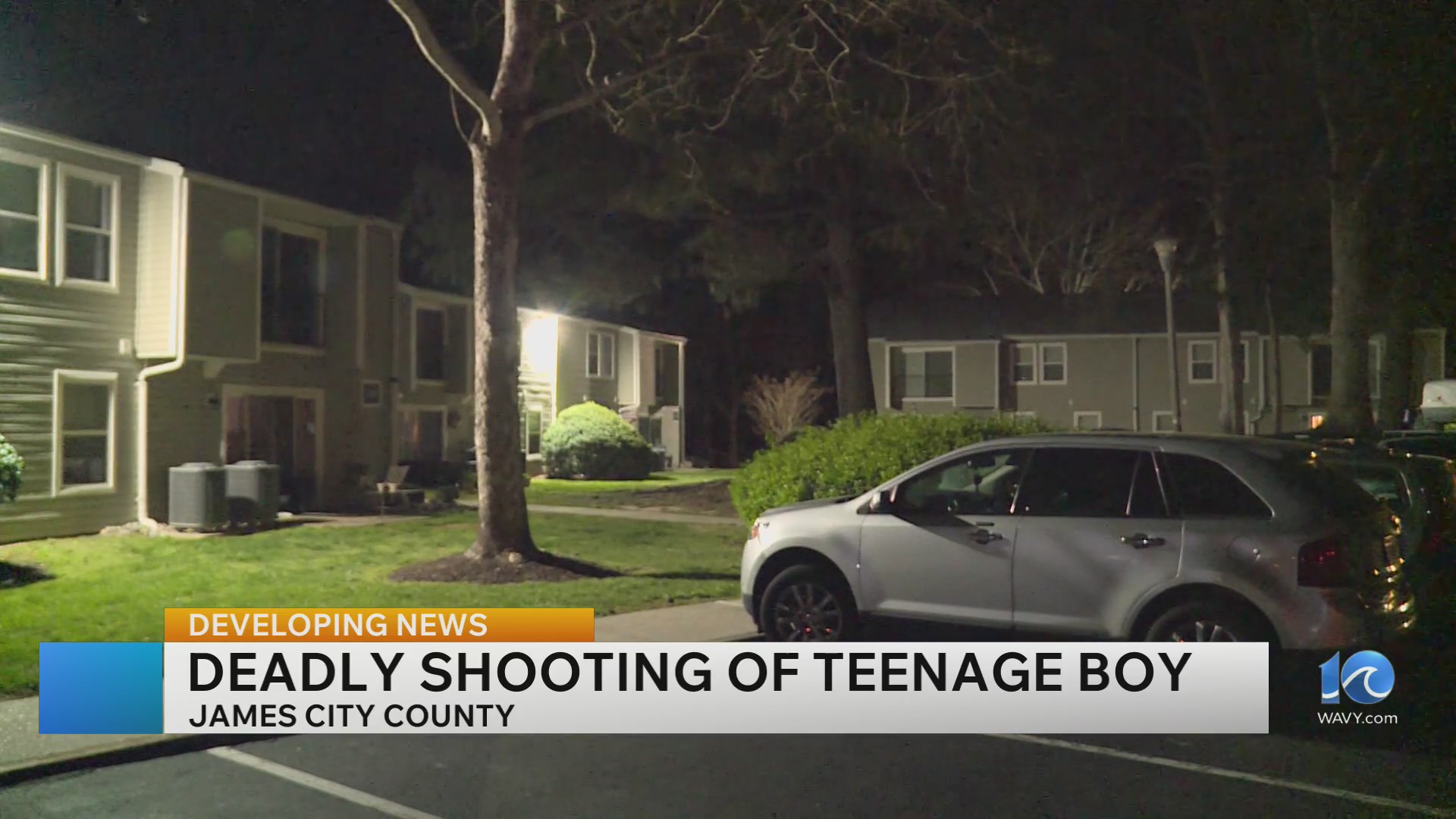 James City County police investigate fatal shooting of teenage boy