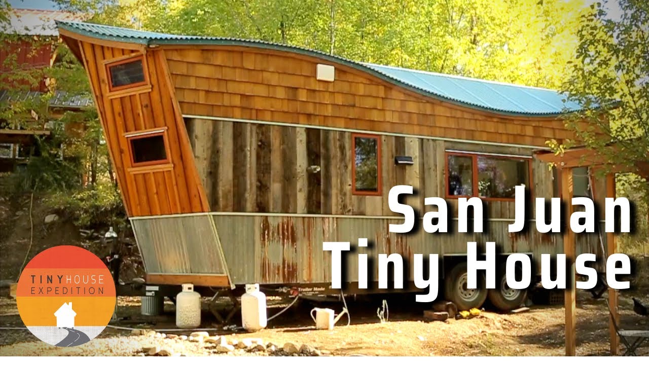 Creative couple's tiny house journey