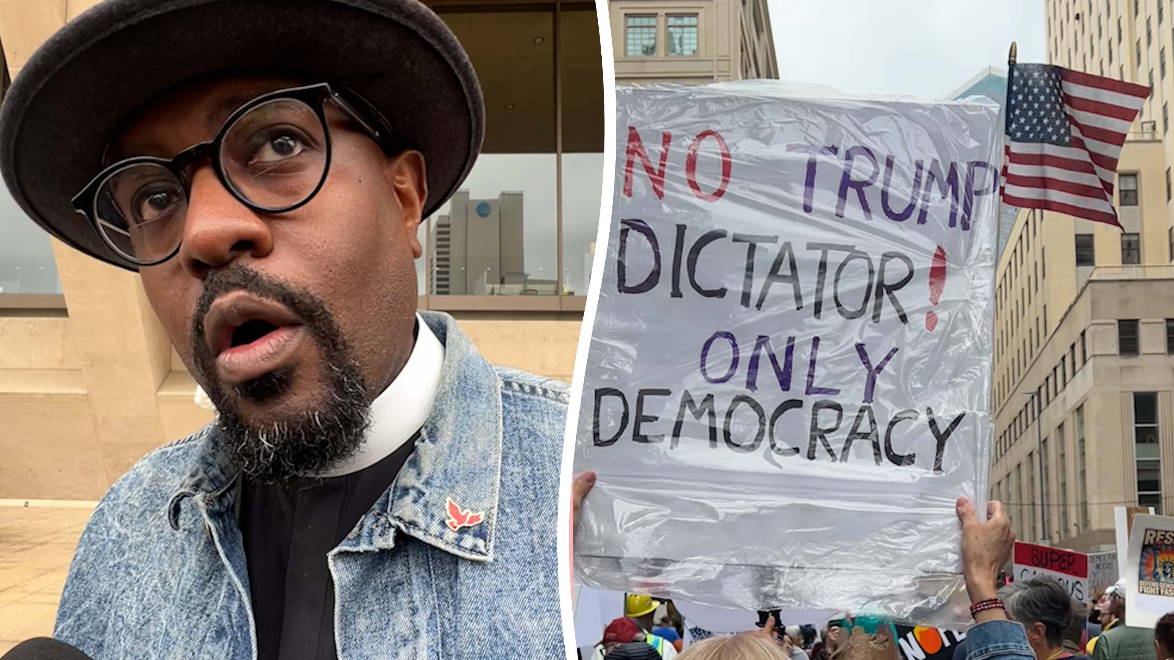Millions gather at 'No Kings' rally to protest against Trump