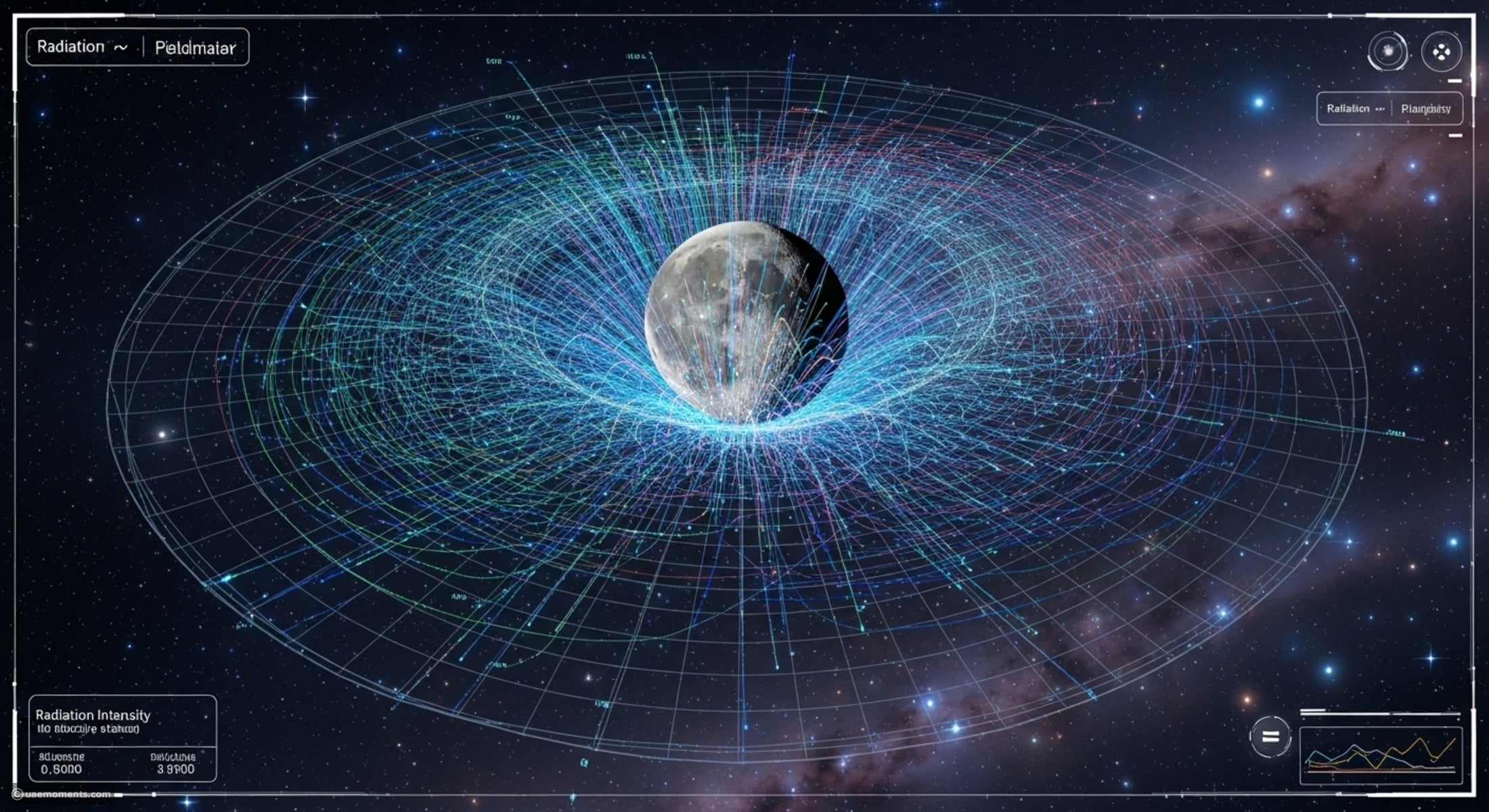 Scientists just found a hidden space shield protecting the moon, and it ...