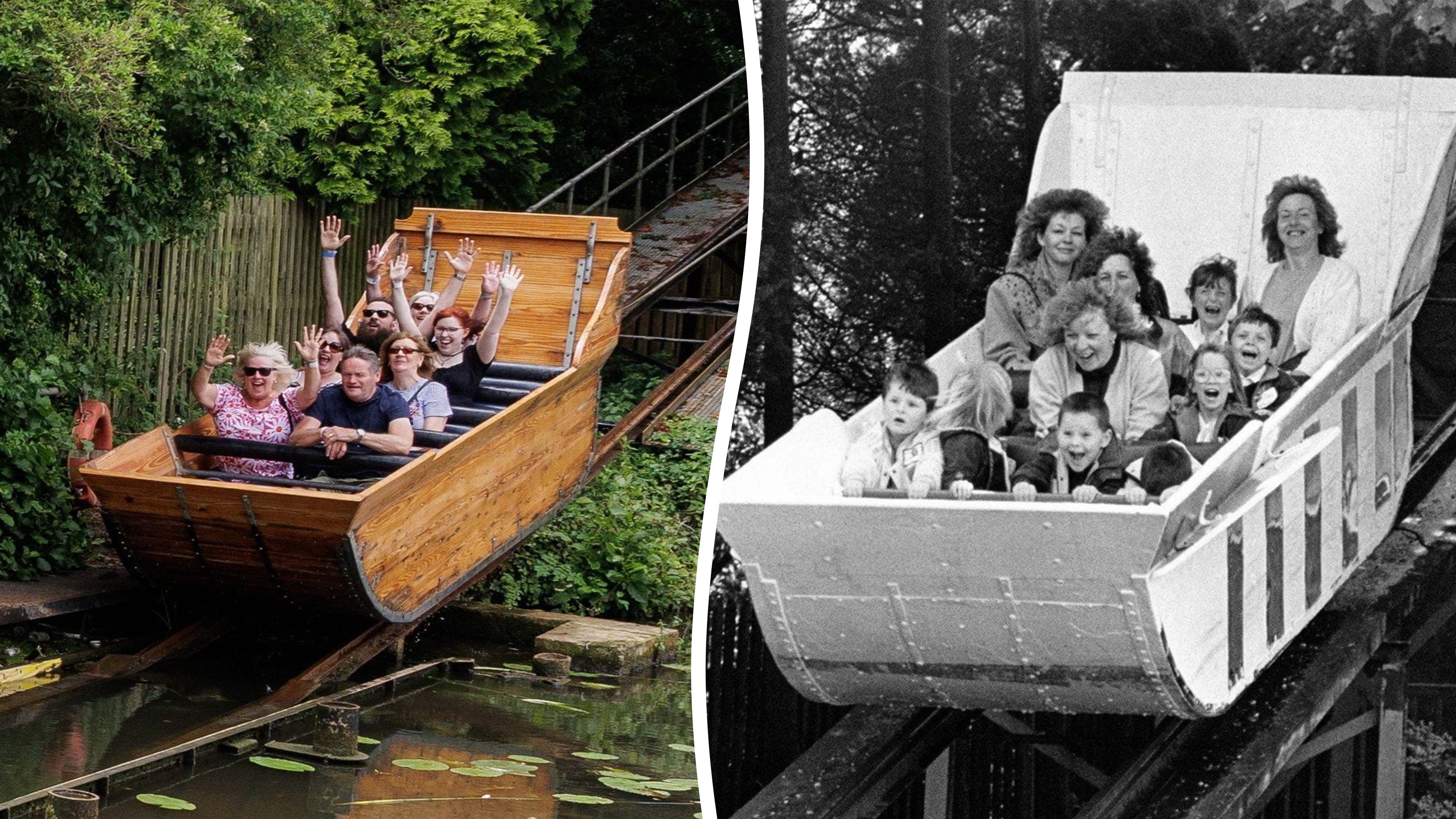 UK's oldest theme park water ride turns 100 years old