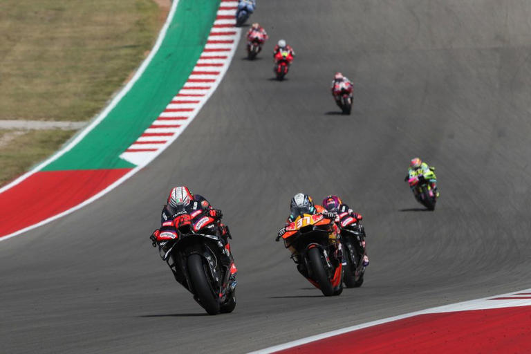 What happened in Bezzecchi and Acosta’s US GP clash?