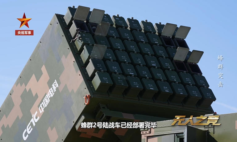 China reveals 96-unit autonomous drone swarm built for 3-second kill ...