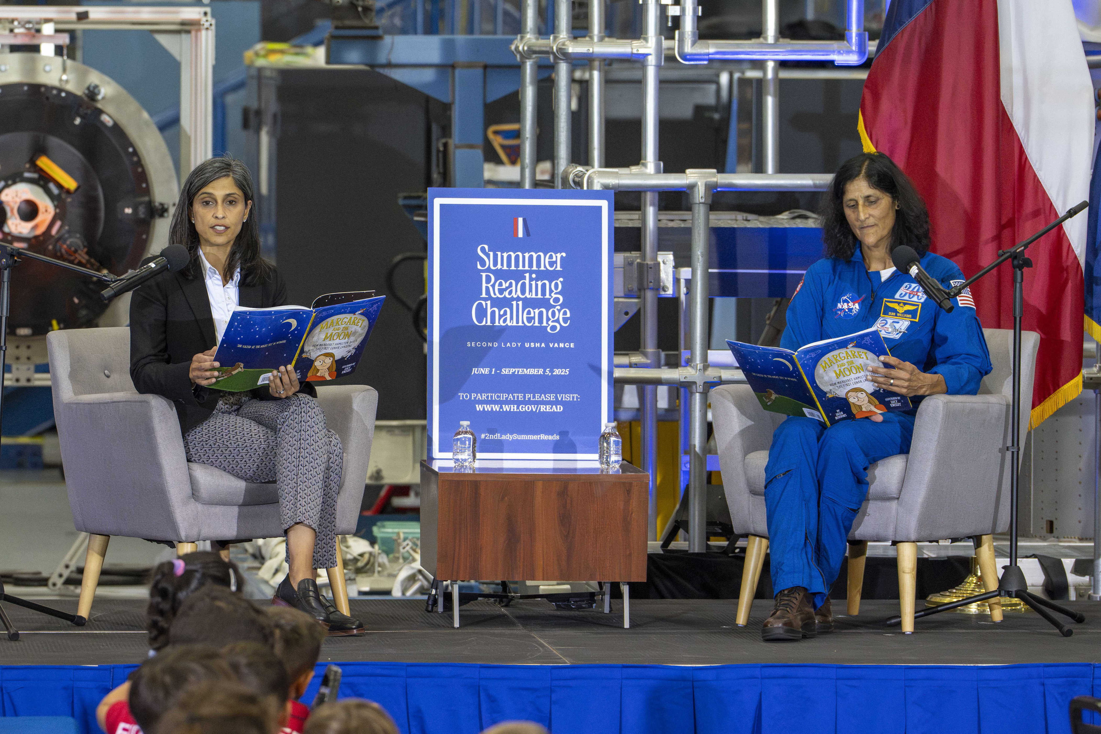 Second Lady Usha Vance announces new podcast to promote childhood literacy