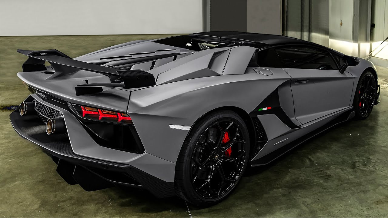 Lamborghini Aventador SVJ features highlighted in detail