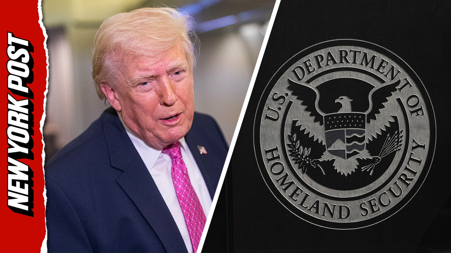 Trump says Senate was too soft on Democrats for passing DHS funding bill