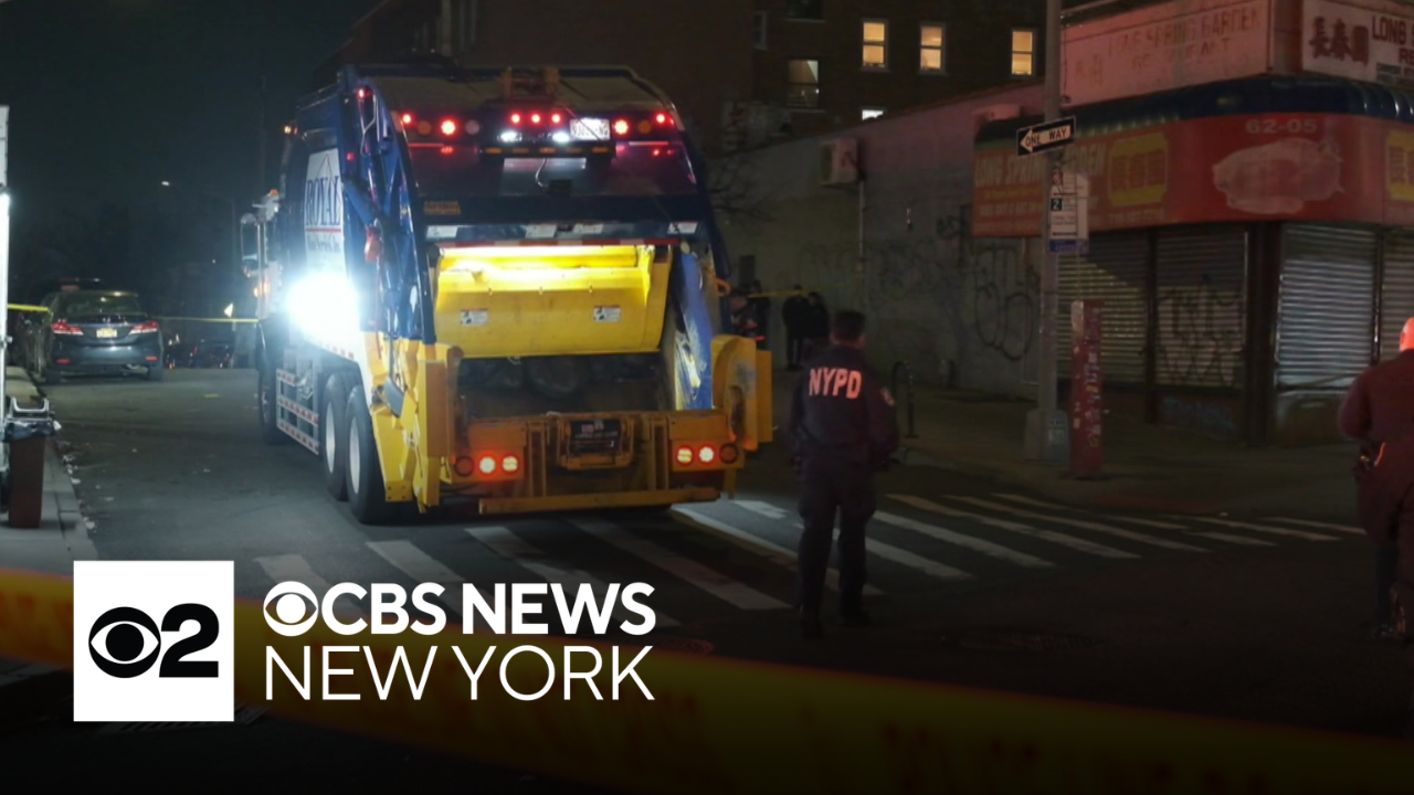 Woman hit, killed by sanitation truck in Queens