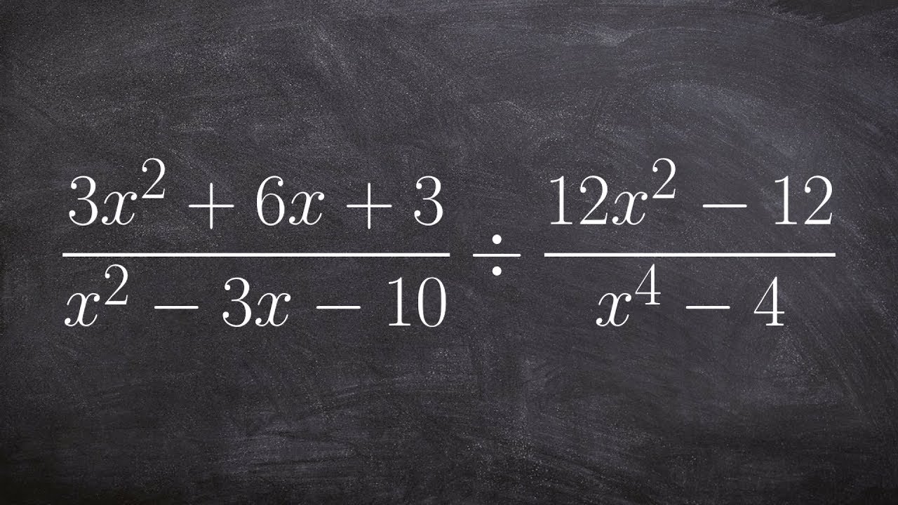 Dividing two rational expressions by multiplying by the reciprocal